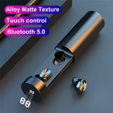 Audífonos Bluetooth 5.0 con controles touch para IOS/Android
